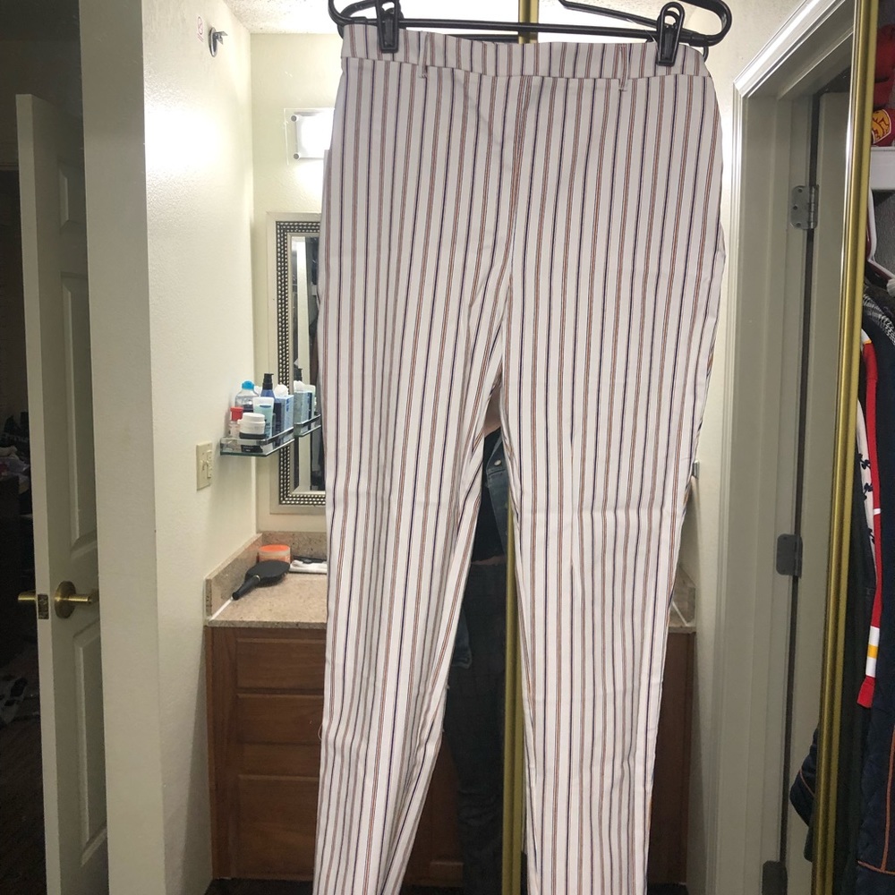 F21 cropped chinos